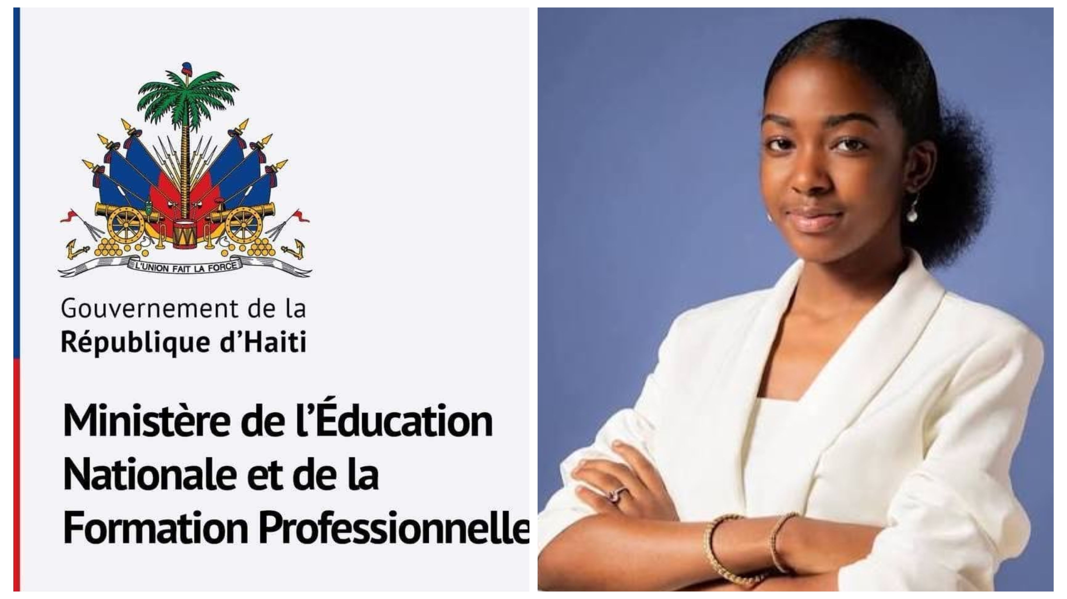 Le MENFP a salué la victoire d'Ariana Milagro Lafond