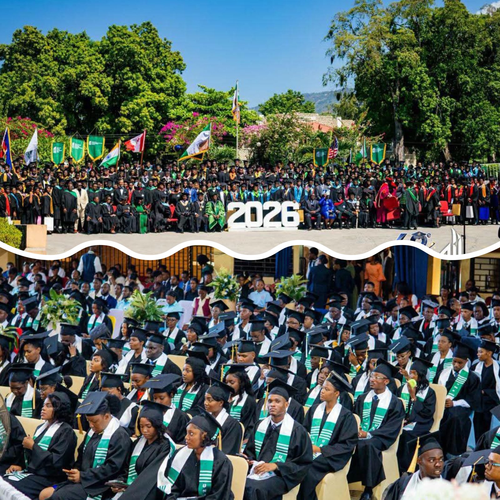 Malgré l'insécurité,  l’Université adventiste d'Haïti célèbre 251 nouveaux diplômés à Diquini