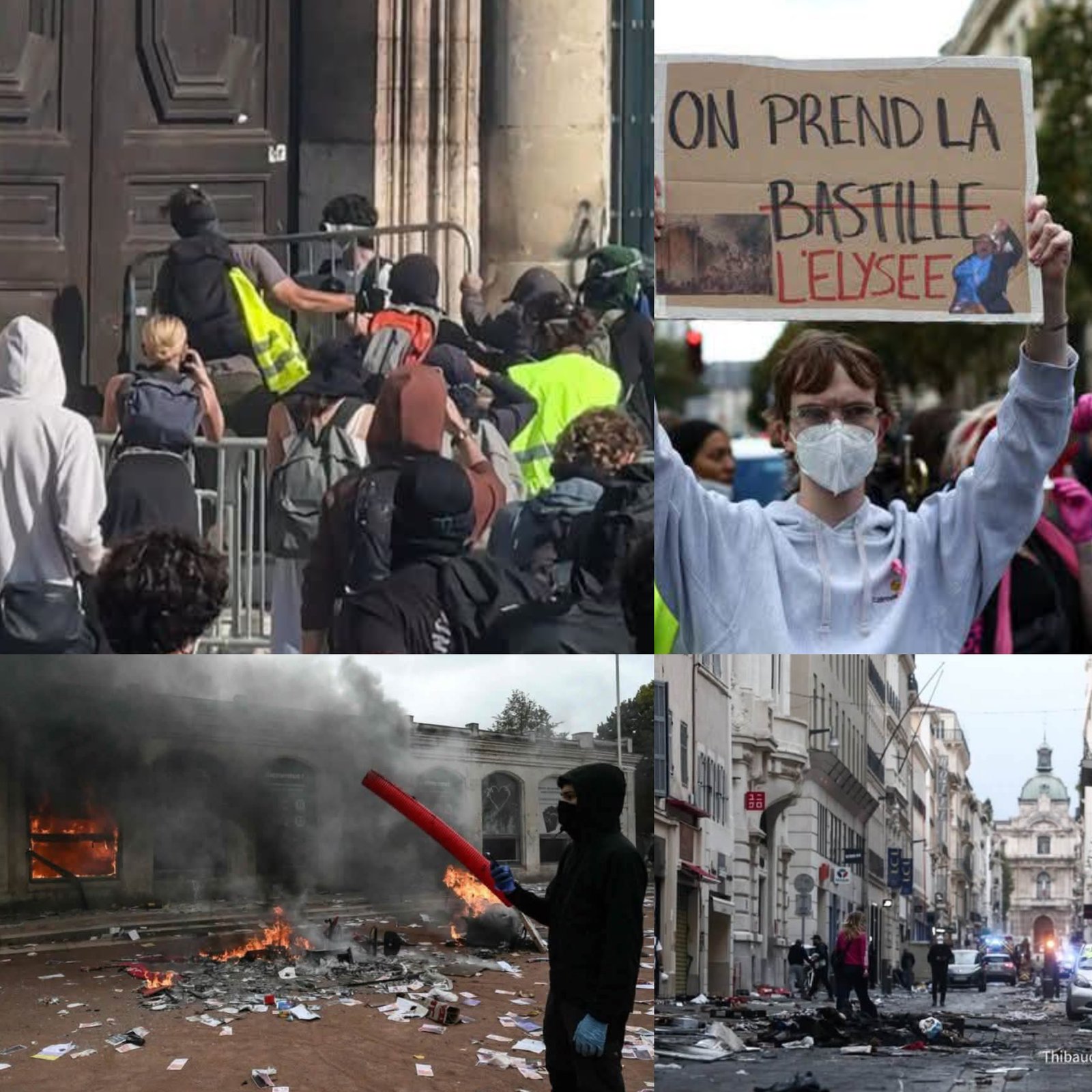 France : une manifestation contre la vie chère marquée par des violences